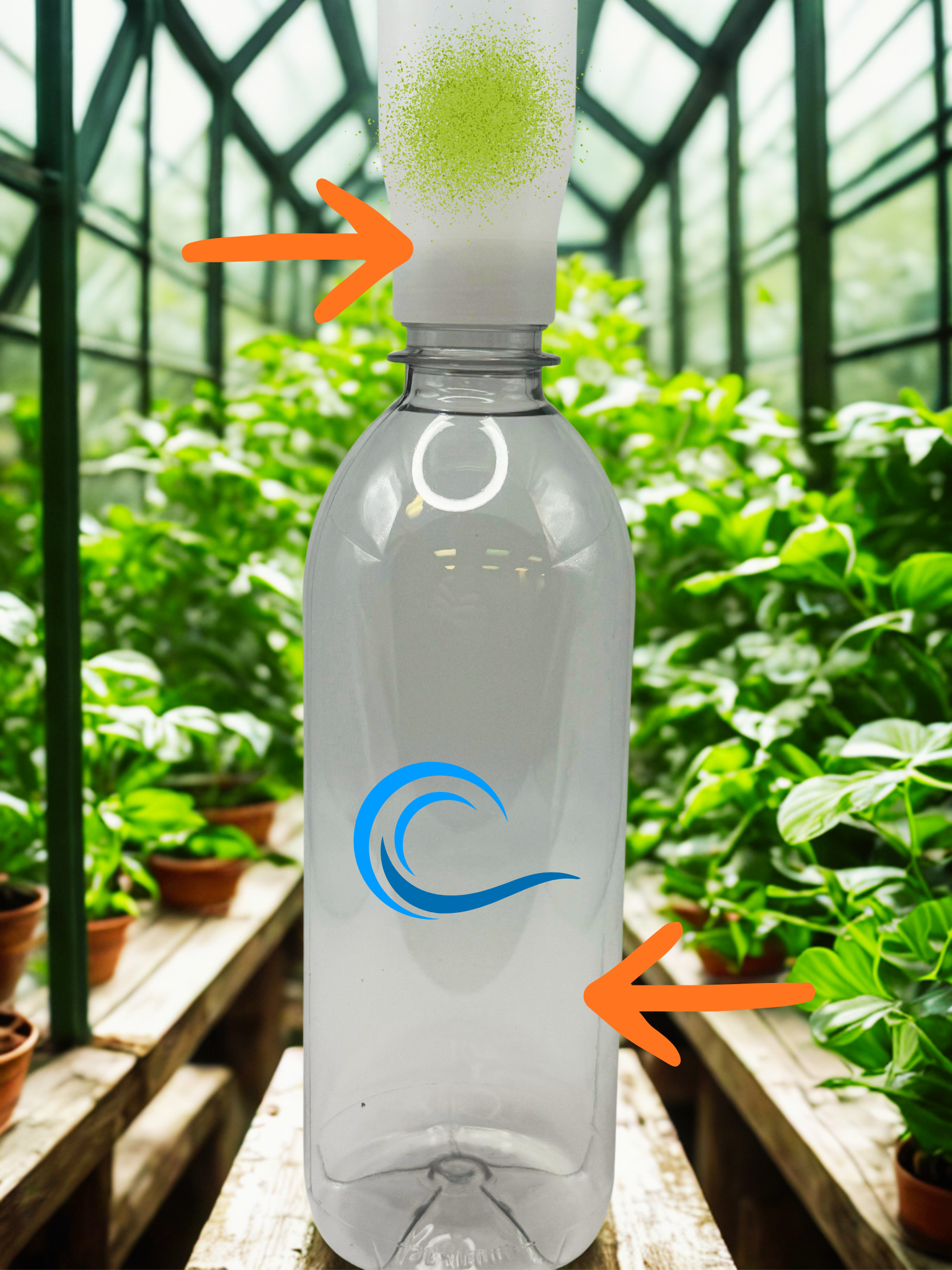 Dry-into-liquid // 12oz Bottle - 50mL Cap